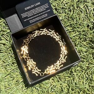 ✨M Jeweler NY Logo Bracelet